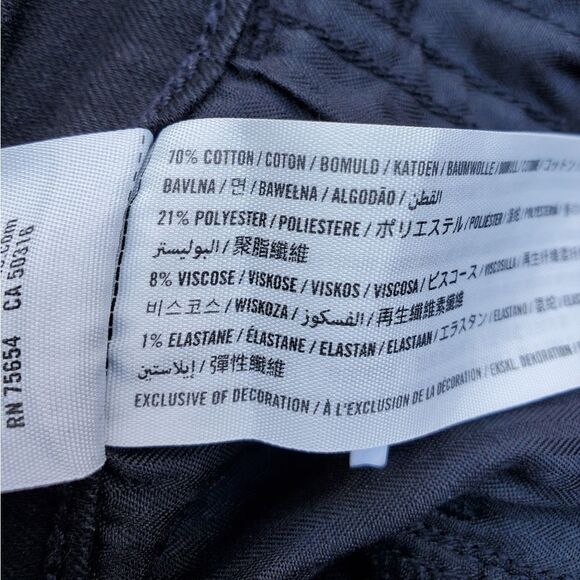 Hollister High Rise Super Skinny Classic Stretch Jeans Black Size 3S - Picture 6 of 8